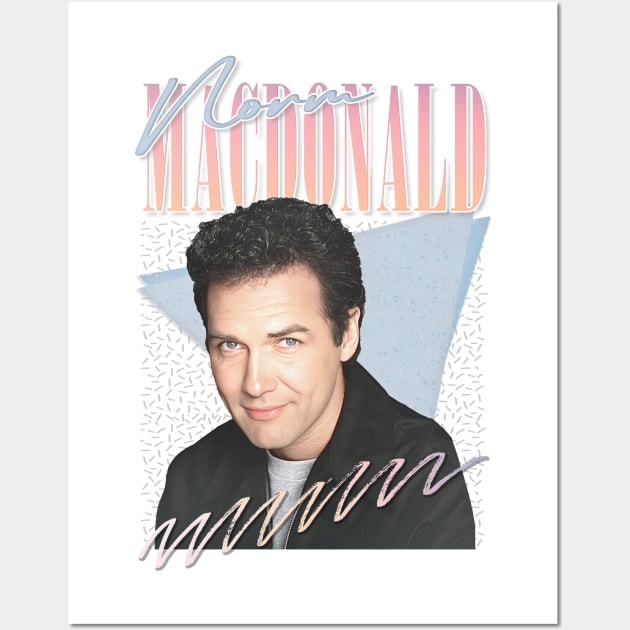 Norm MacDonald - Vintage Style Aesthetic Wall Art by DankFutura